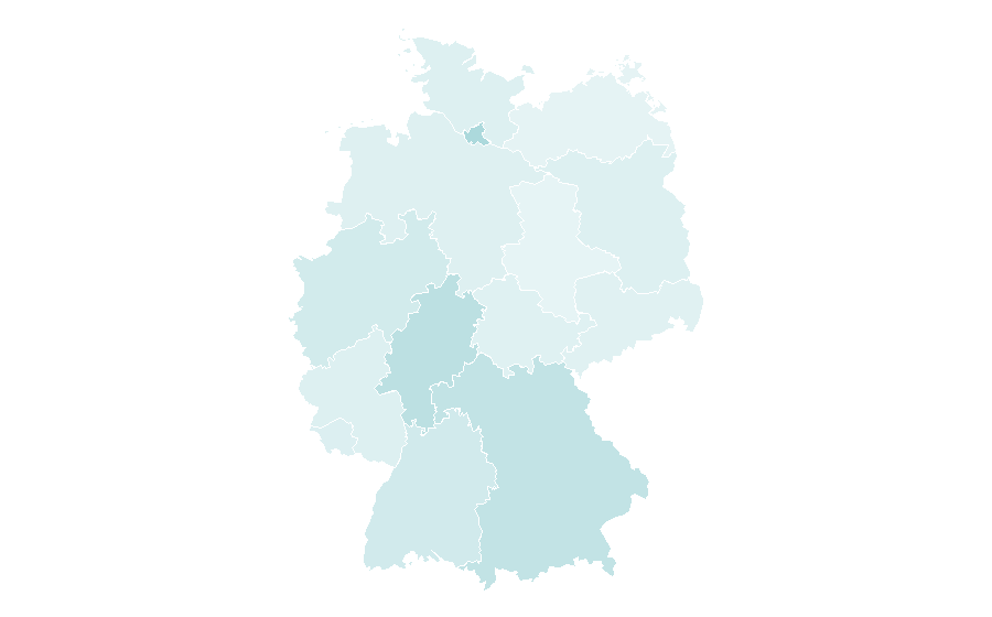 Affinity by region — SSENSE, Germany