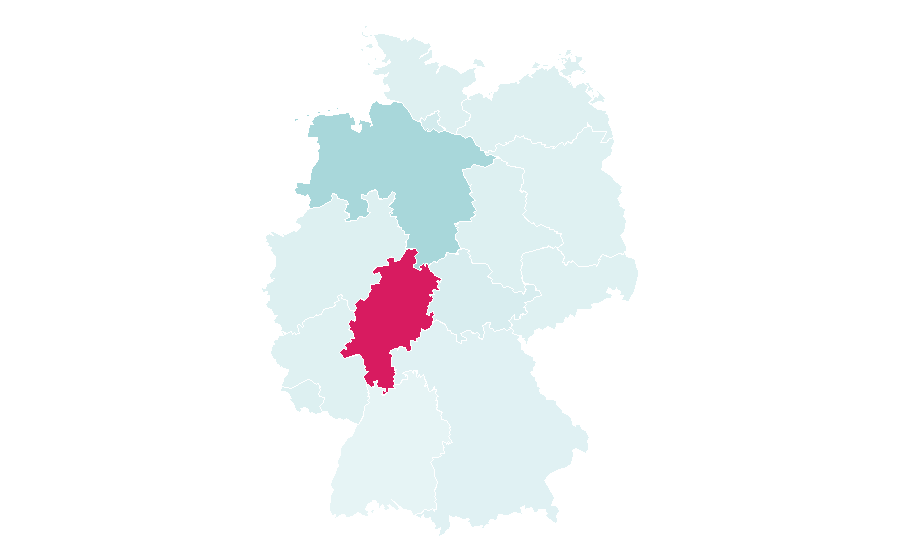 Affinity by region — Staatstheater Kassel, Germany