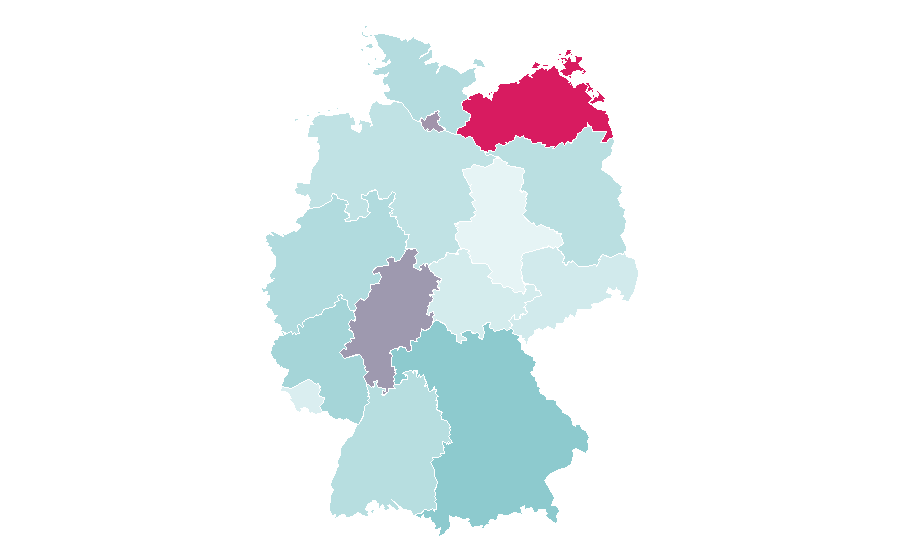 Affinity by region — Stadium, Germany
