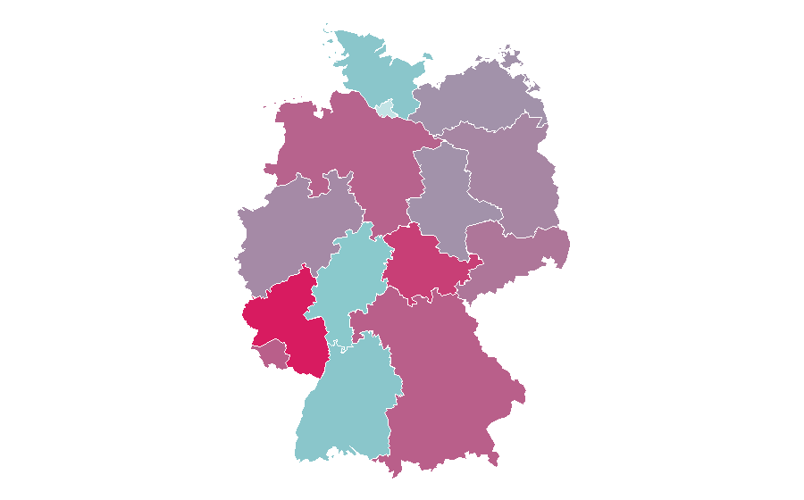 Affinity by region — Stahlwerk, Germany