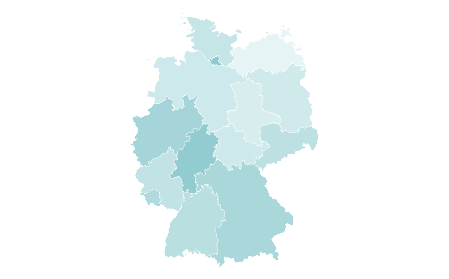 Affinity by region — Stanley Kubrick, Germany