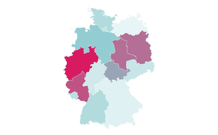Affinity by region — Stannis Baratheon, Germany