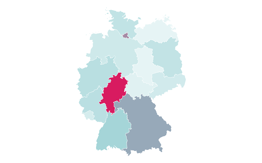 Affinity by region — Star Alliance, Germany