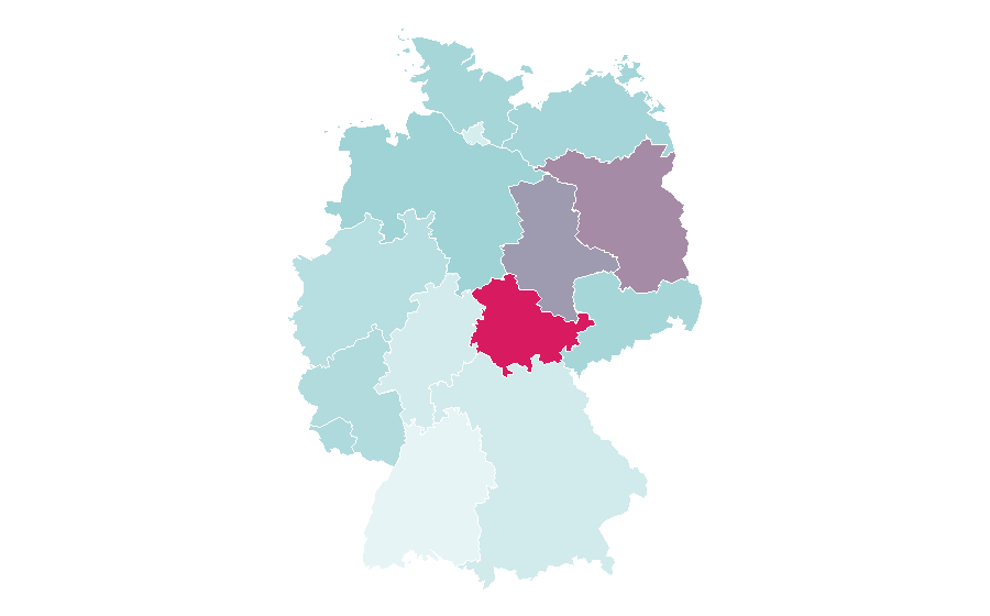Affinity by region — Star Trek Beyond, Germany