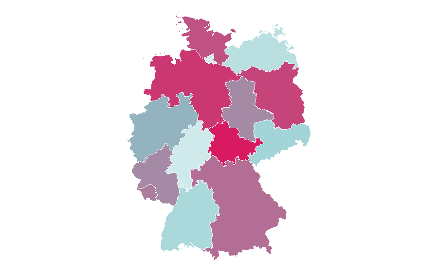 Affinity by region — Star Trek: The Original Series, Germany