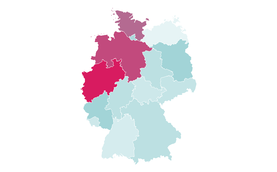 Affinity by region — Star Wars Rebels, Germany