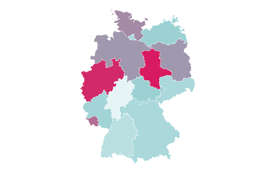 Affinity by region — Star Wars video games, Germany
