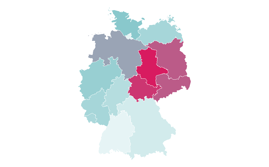 Affinity by region — Stargate, Germany
