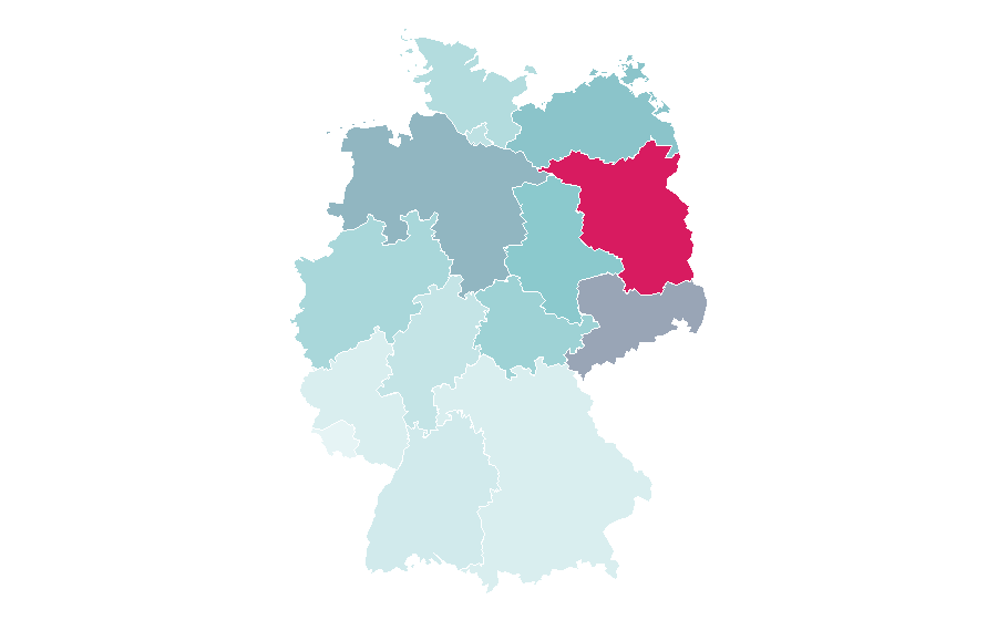 Affinity by region — Stars!, Germany