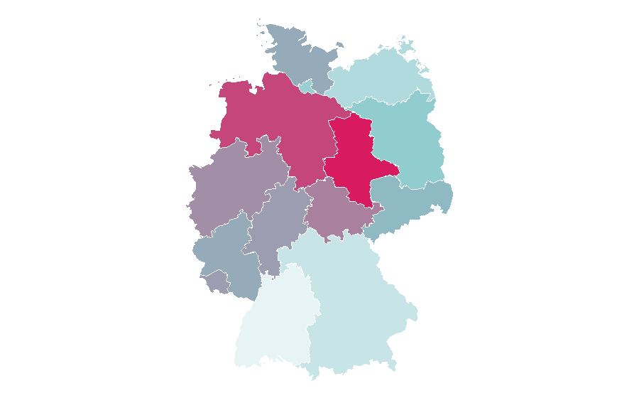 Affinity by region — Starship Troopers (film), Germany