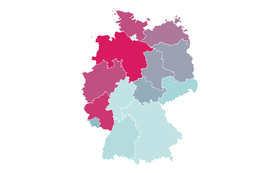 Affinity by region — Station 19, Germany