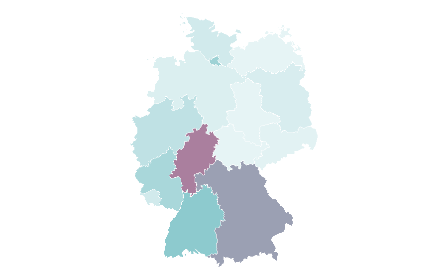 Affinity by region — Station wagon, Germany