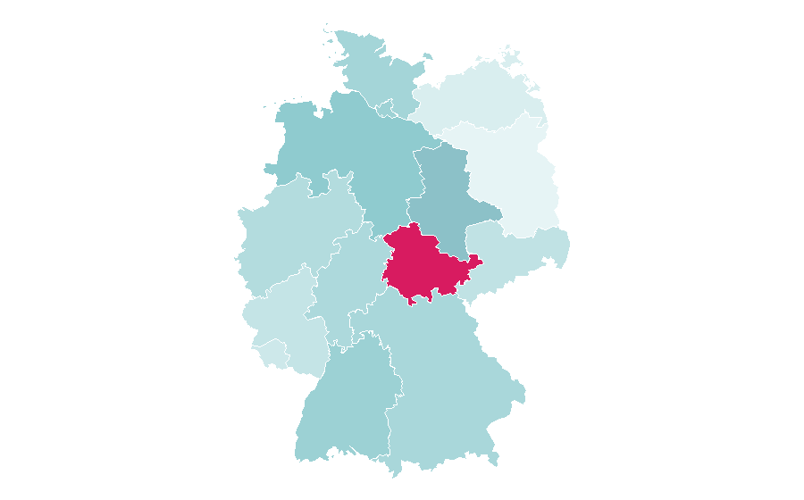 Affinity by region — Stefan Homburg, Germany