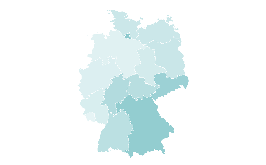 Affinity by region — Stefan Zweig, Germany