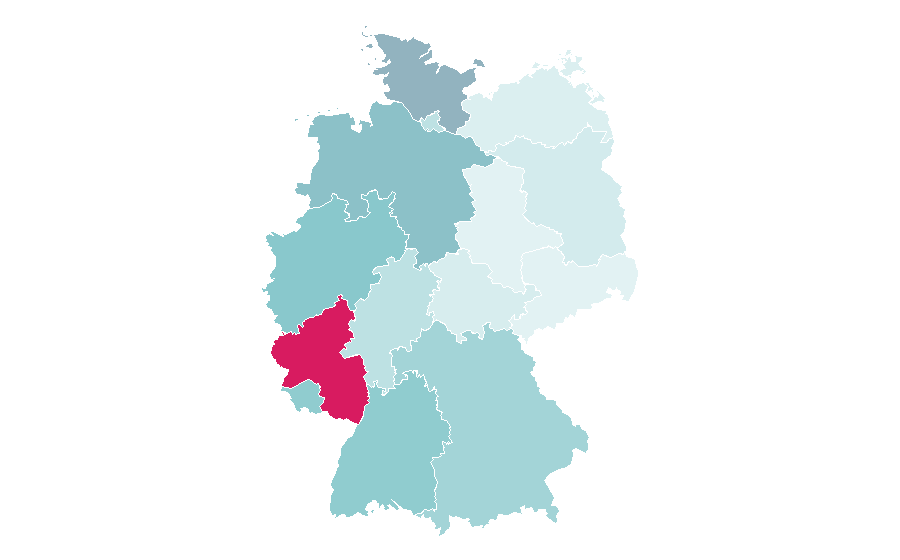 Affinity by region — Steffi Graf, Germany