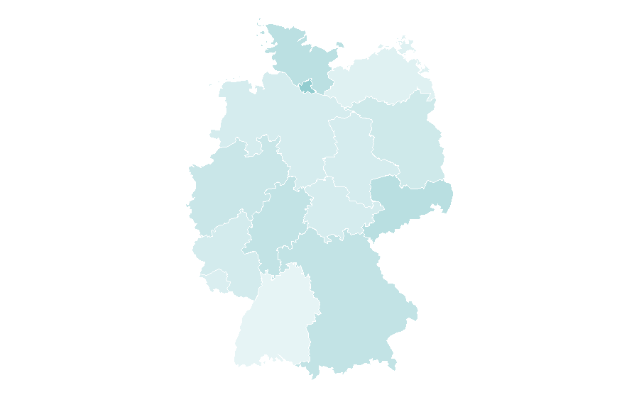 Affinity by region — Stephen Fry, Germany