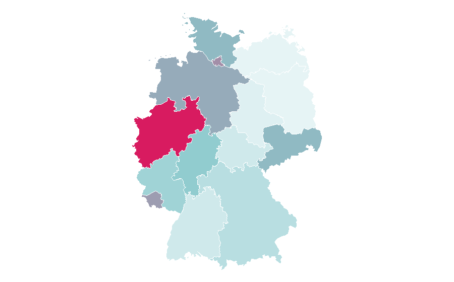 Affinity by region — Stephen King, Germany