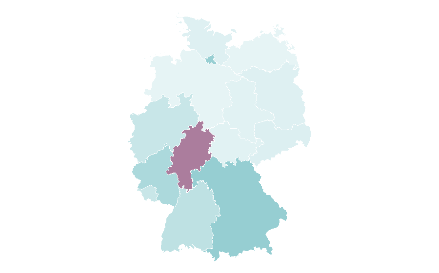 Affinity by region — Stephen King Books, Germany