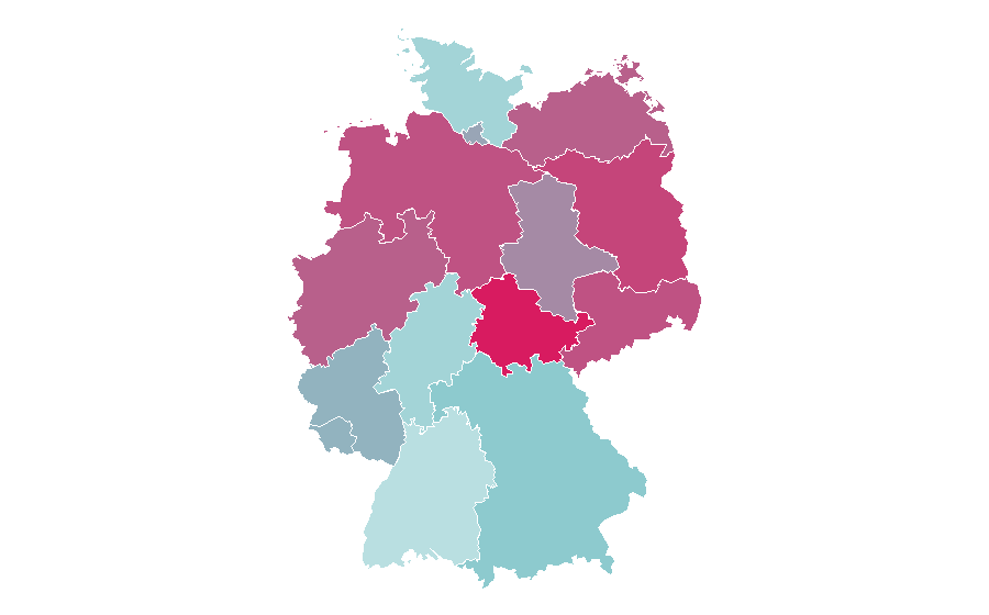 Affinity by region — Steve Urkel, Germany