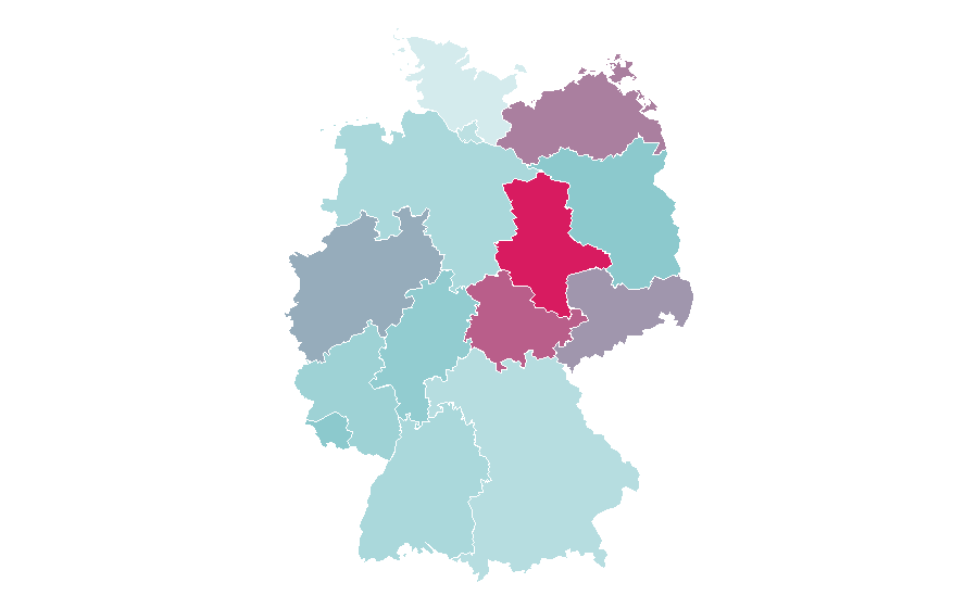 Affinity by region — Steven Seagal, Germany