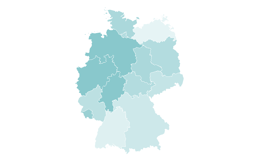 Affinity by region — Steven Spielberg, Germany