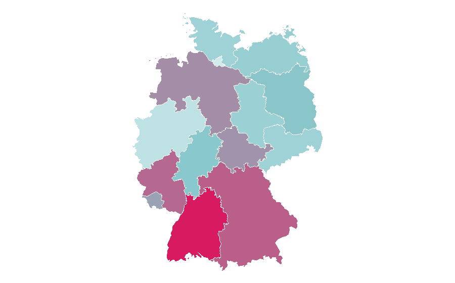 Affinity by region — Stihl, Germany