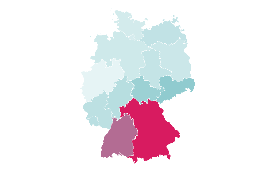 Affinity by region — Stihl Timbersports Series, Germany