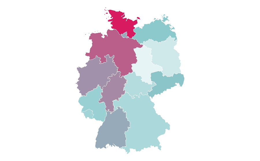 Affinity by region — Sting (musician), Germany