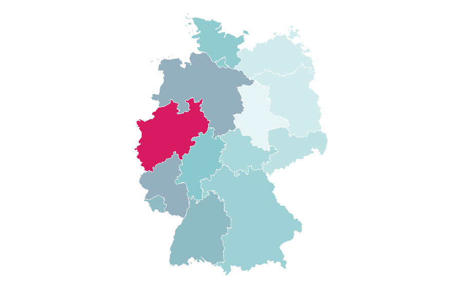 Affinity by region — Stomach, Germany