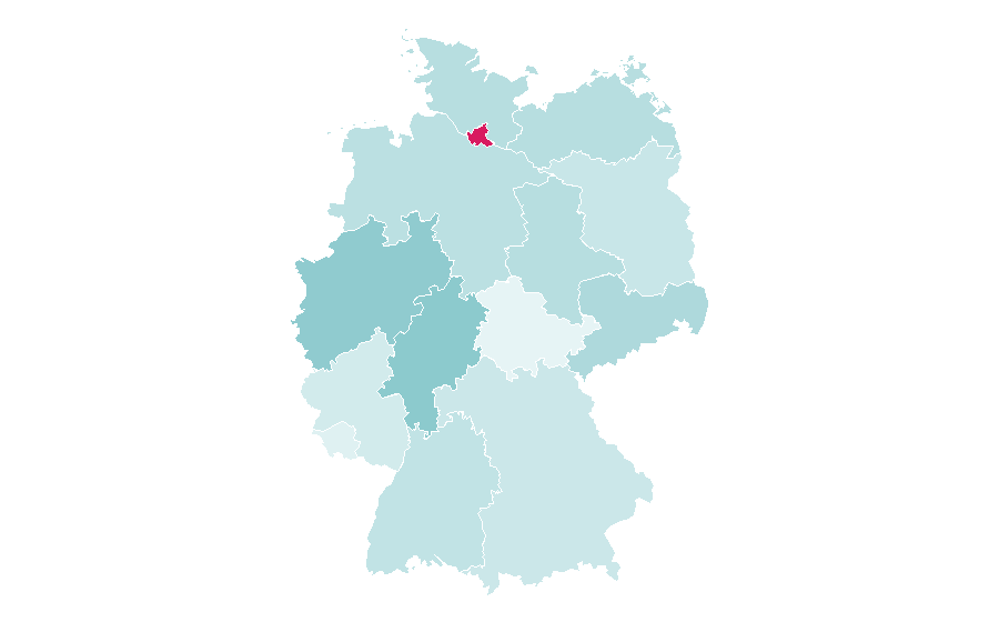 Affinity by region — Stone Island, Germany
