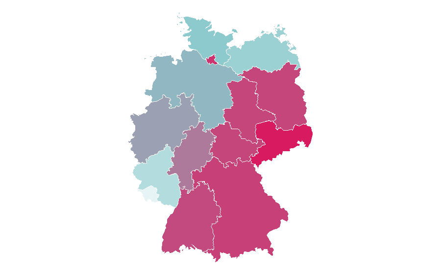 Affinity by region — Strabag, Germany