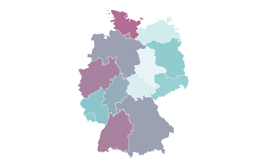 Affinité par région — Strato AG, Allemagne