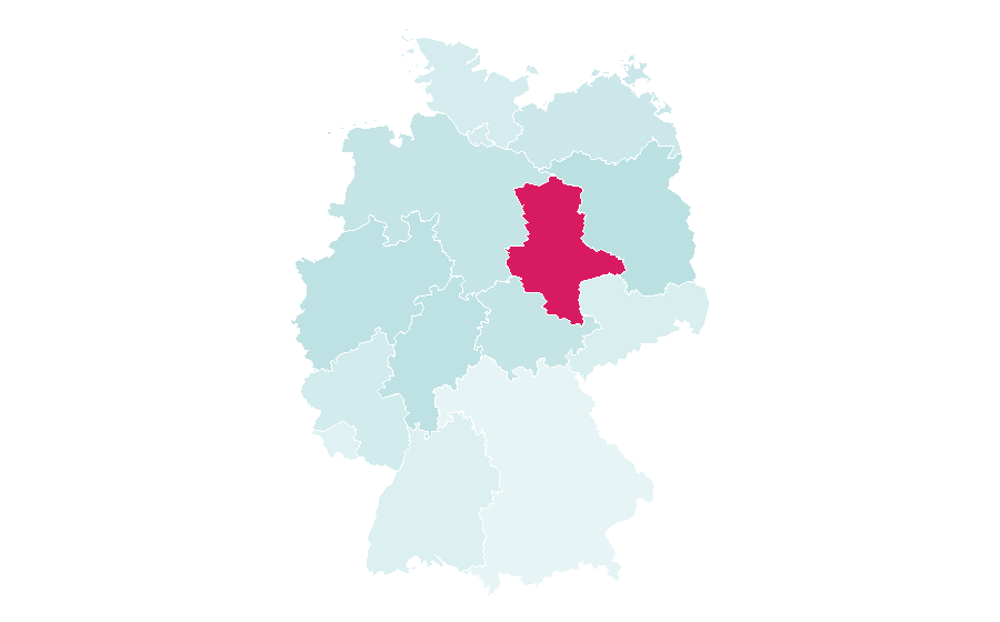 Affinity by region — Stream, Germany