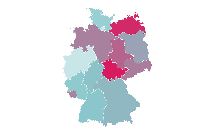 Affinity by region — String trimmer, Germany