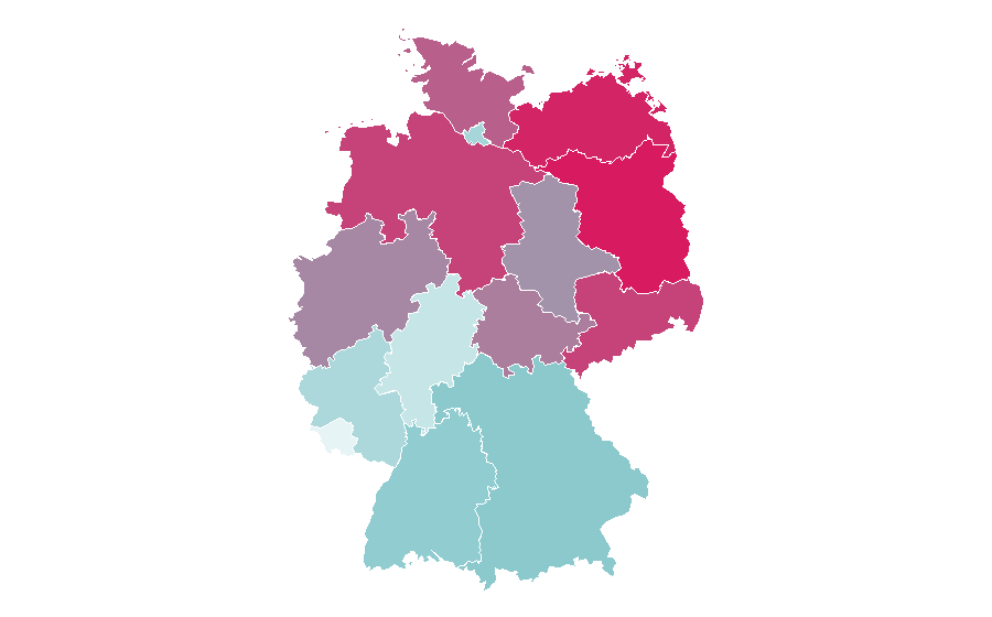 Affinity by region — Stuffed toy, Germany