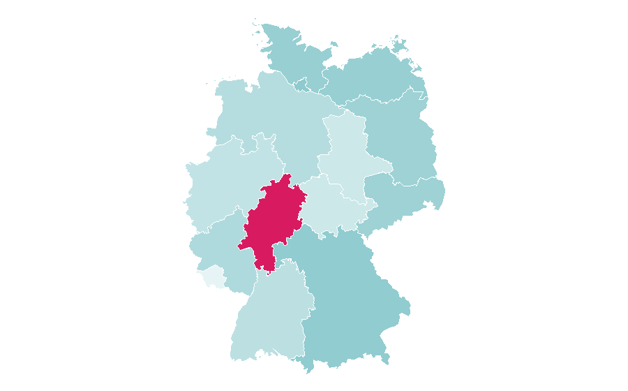 Affinity by region — Sturgeon, Germany