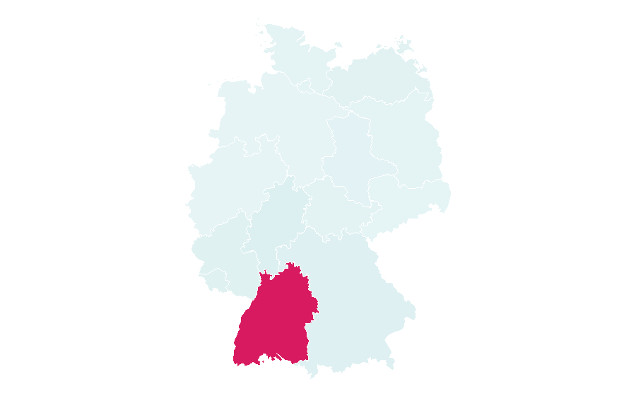 Affinity by region — Stuttgarter Weihnachtsmarkt, Germany