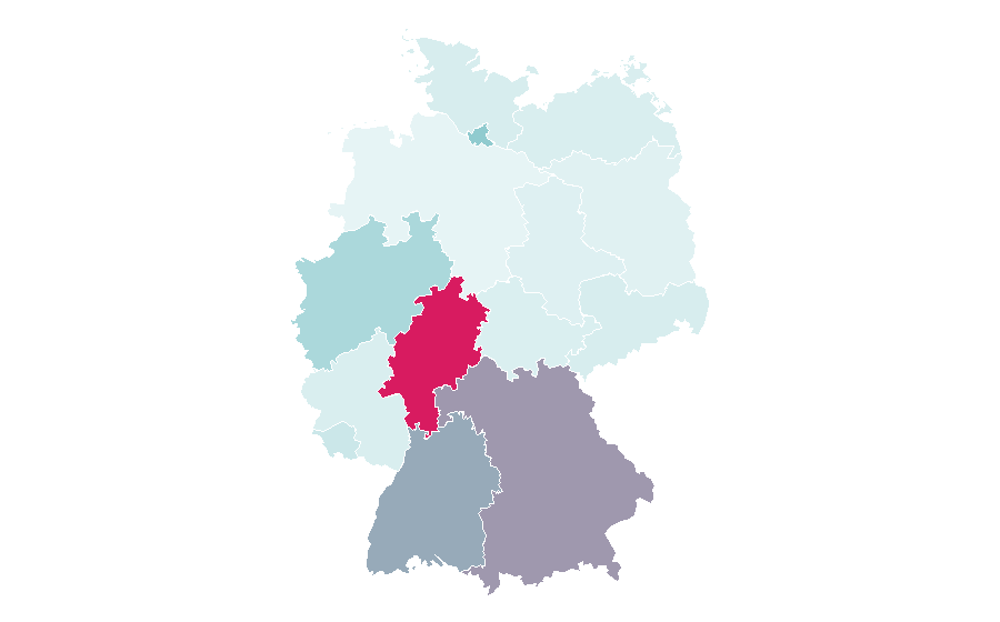 Afinidad por región — Subsidiary, Alemania