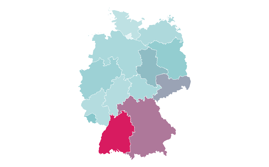 Affinity by region — Subway Surfers, Germany