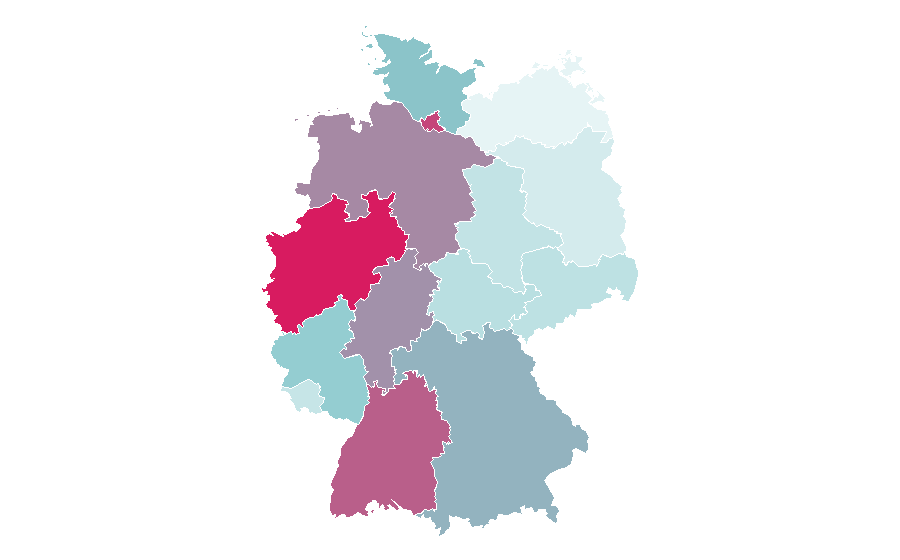 Affinity by region — Suitcase, Germany