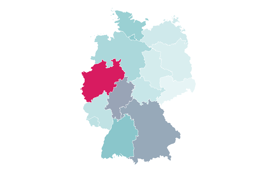 Affinity by region — Sulaymaniyah, Germany