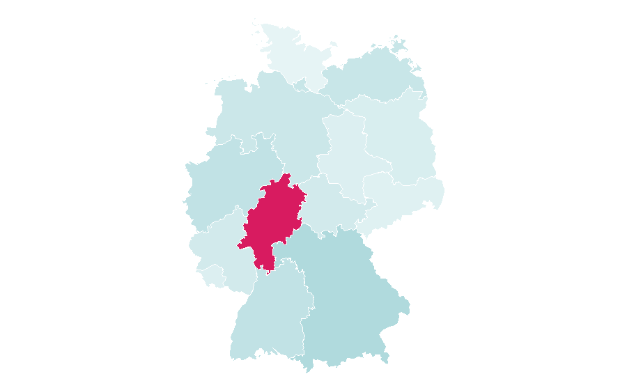 Affinity by region — Super!, Germany