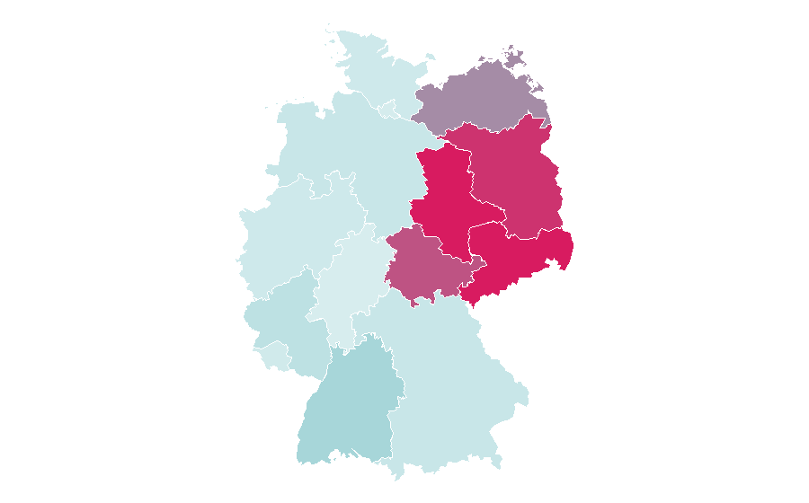 Affinity by region — Survey methodology, Germany