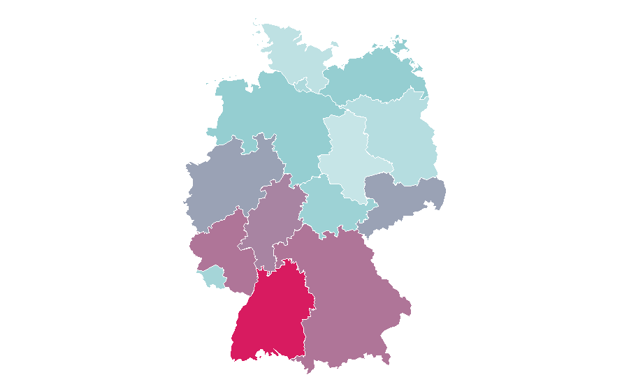 Affinity by region — Survival kit, Germany