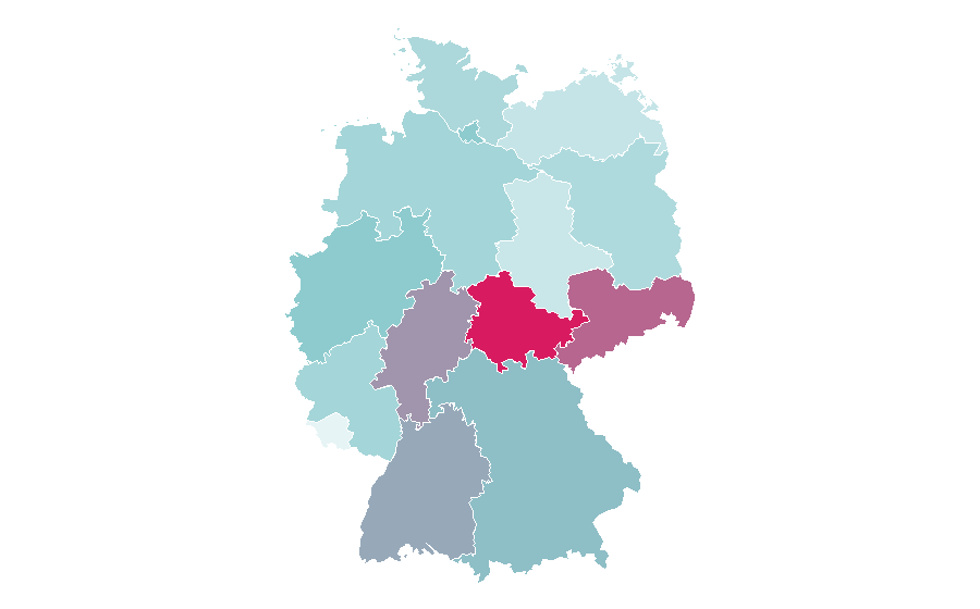 Affinity by region — Survivor (band), Germany