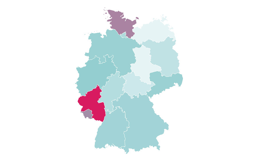 Affinity by region — Susan Boyle, Germany