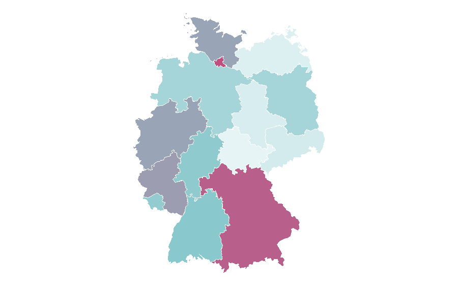 Affinity by region — Sutton Foster, Germany