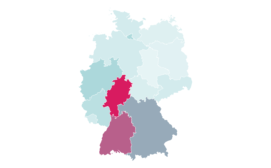 Affinity by region — Suwon, Germany