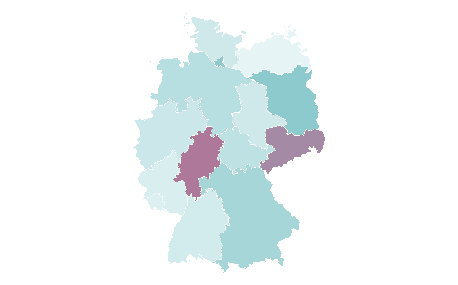 Affinity by region — Suzanne Vega, Germany