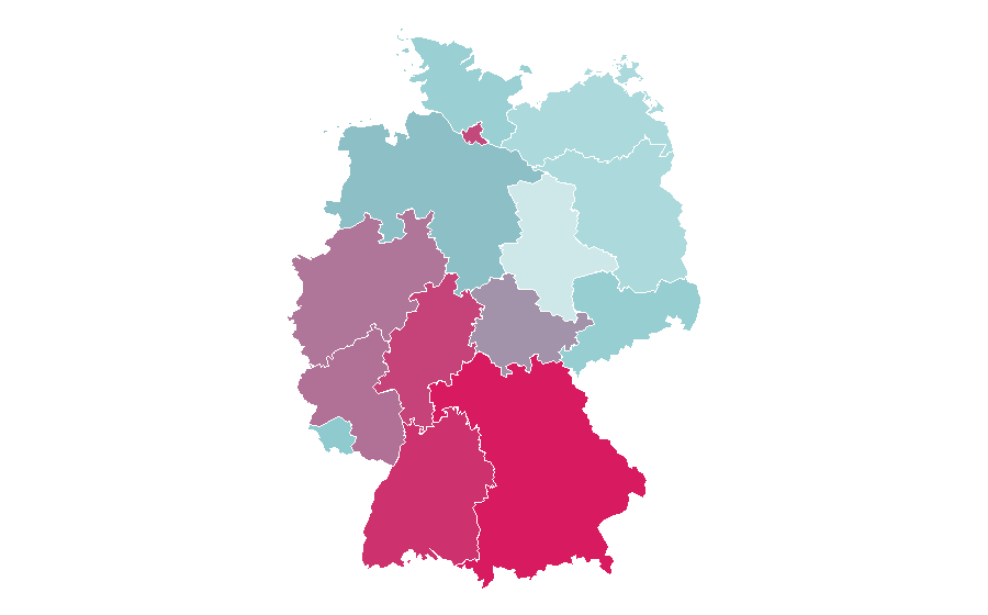 Affinity by region — Suzuki Jimny, Germany